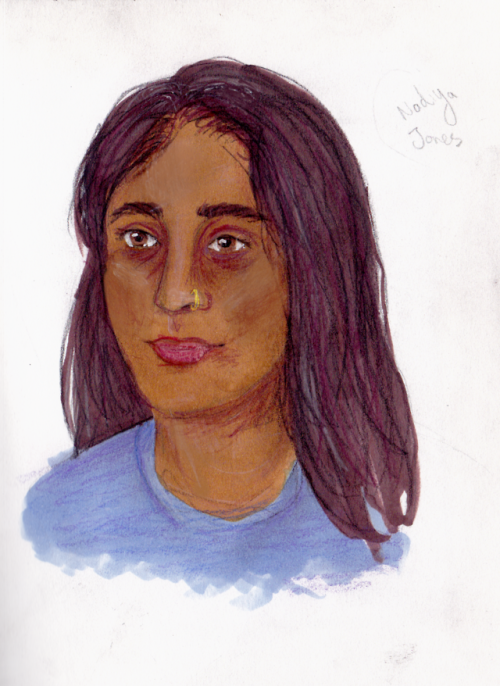 birdiethebibliophile: voidfishkid:Here just… take it. Take the Nadiya Jones I drew at 2am so 