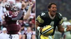 kickoffcoverage:  THAT’S WHAT HE SAID!“I almost thought I was watching film of a young Brett Favre. I didn’t throw near as well as him. He may have that capability — unbelievable throws and can makes plays with his feet.” – Former NFL QB Brett
