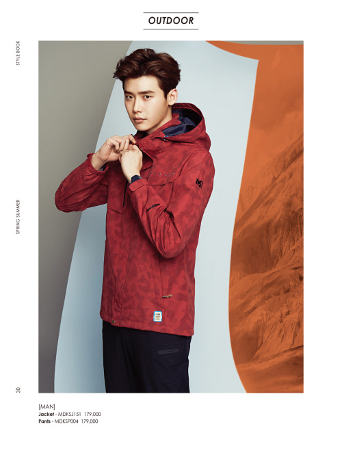 [Photo] Lee Jong Suk &amp; Park Shin Hye @ Millet 2015 S/S 컬렉션 CORDI BOOK Credit : ©Millet(