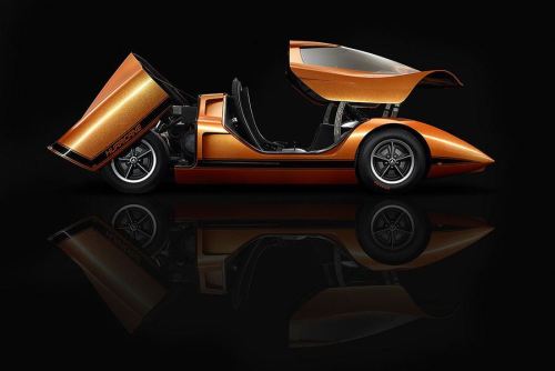 1969 Holden Hurricane.  This concept car was way ahead of its time: including an early style of GPS,