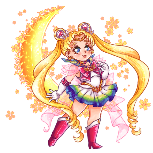 aemulatorizrafil:I’ve tried to draw sailor moon a lot over the years and it’s never look