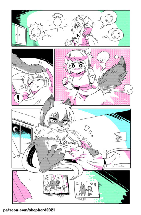  Modern MoGal #9~10   -  crescent moon   ／／／／／／／／／／Supporting me for more comics! ▲ https://www.patreon.com/shepherd0821You can buy my past reward and comics on Gumroad:▲ https://gumroad.com/shepherd0821#