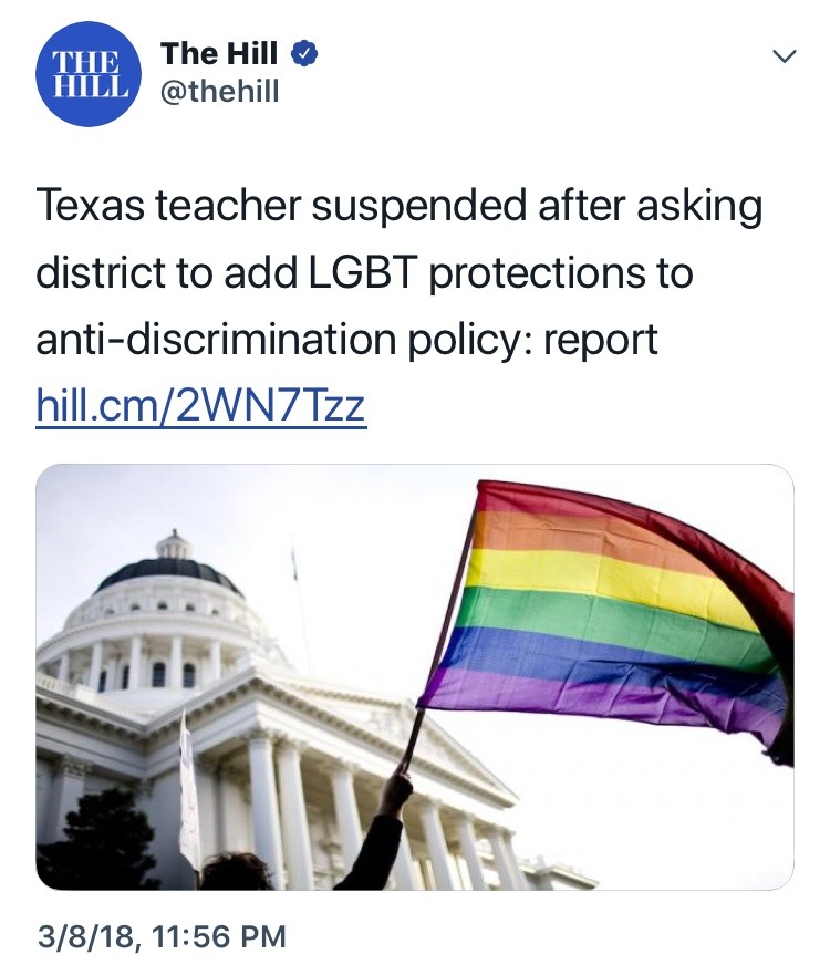 justice-lives:  positively-lgbtq:  MANSFIELD INDEPENDENT SCHOOL DISTRICT  They hate