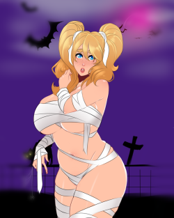 Halloween Mummy Sammy :3!Hi-Res   Nude version