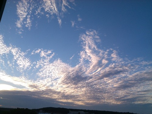 xaviniestah:  The sky was pretty cool tonight 🌅