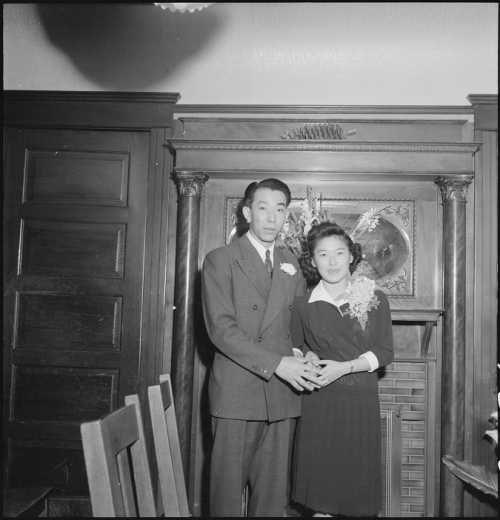 George and Michiko Uchida were married, 4/27/1942. Two days later, they were taken to an incarcerati
