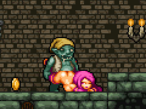 Porn photo Goblin pounding the pussy of a happy succubus