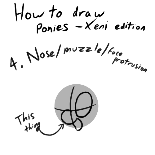 kasai-razebolt:   Just follow these easy steps steps to start your journey to becoming a Tru Blu Xeni!™ Eyes are just ovals, muzzles are a C shape, don’t be afraid to just try line after line till it looks right (I still hit CTRL+Z more times during
