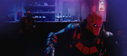 gotham knights red hood action gif
