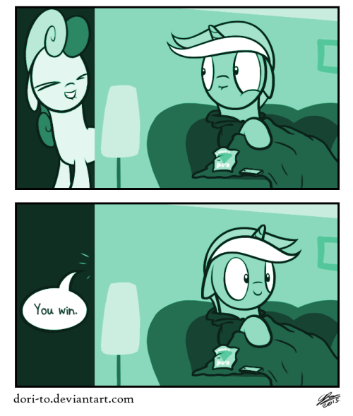 dori-to:    I used this trick on a teacher once…  I’ve been very busy with my graduation project lately. So, sorry for the lack of uploads. Here’s a short and simple comic to make up for it, enjoy!  Tumblr | deviantART | Patreon     xD Lyra, you