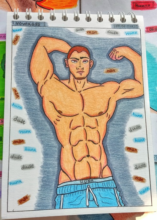 kulkov99vg:The first doodle in my third sketchbook. adult photos