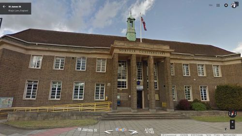 streetview-snapshots: King’s Lynn Police Station, St James Street, King’s Lynn