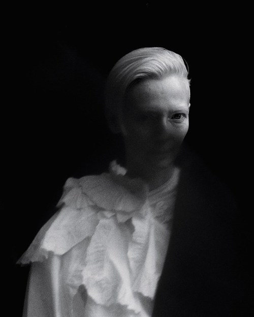 edenliaothewomb:Tilda Swinton, photographed by Jack Davison for Dazed &amp; Confused, summe