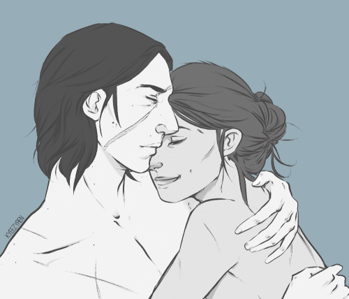 kyeezyren: ben and rey, after the warshe made me loveshe made me loveshe made me love [more]