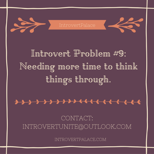 introvertunites: Which of these do you relate to?