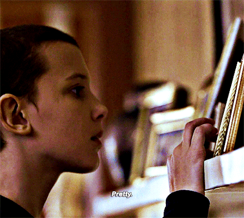 Nancy Wheeler: *exists* El And Max: