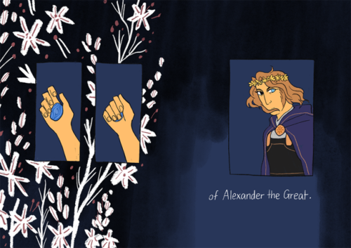 reimenaashelyee: Here’s the “trailer” (sample pages for the pitch) of Alexander, T