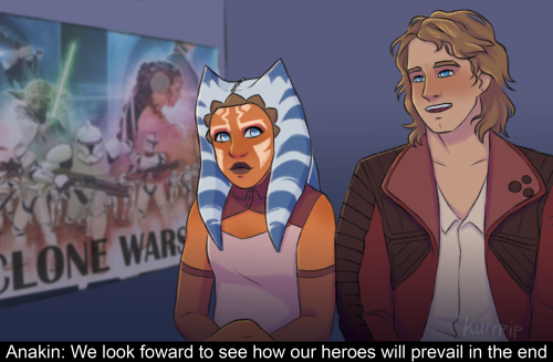 Here’s a Clone Wars actors AU, I guess. It’s still in the world of Star Wars, so the ali