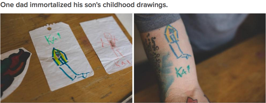 stylemic:  Tattoos speak louder than words — even when they’re numbers and words.Follow