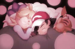 opallene: Diodeshipping cuddles!!  Something I started for Diodecember but didn’t finish on time! m(_ _ )m