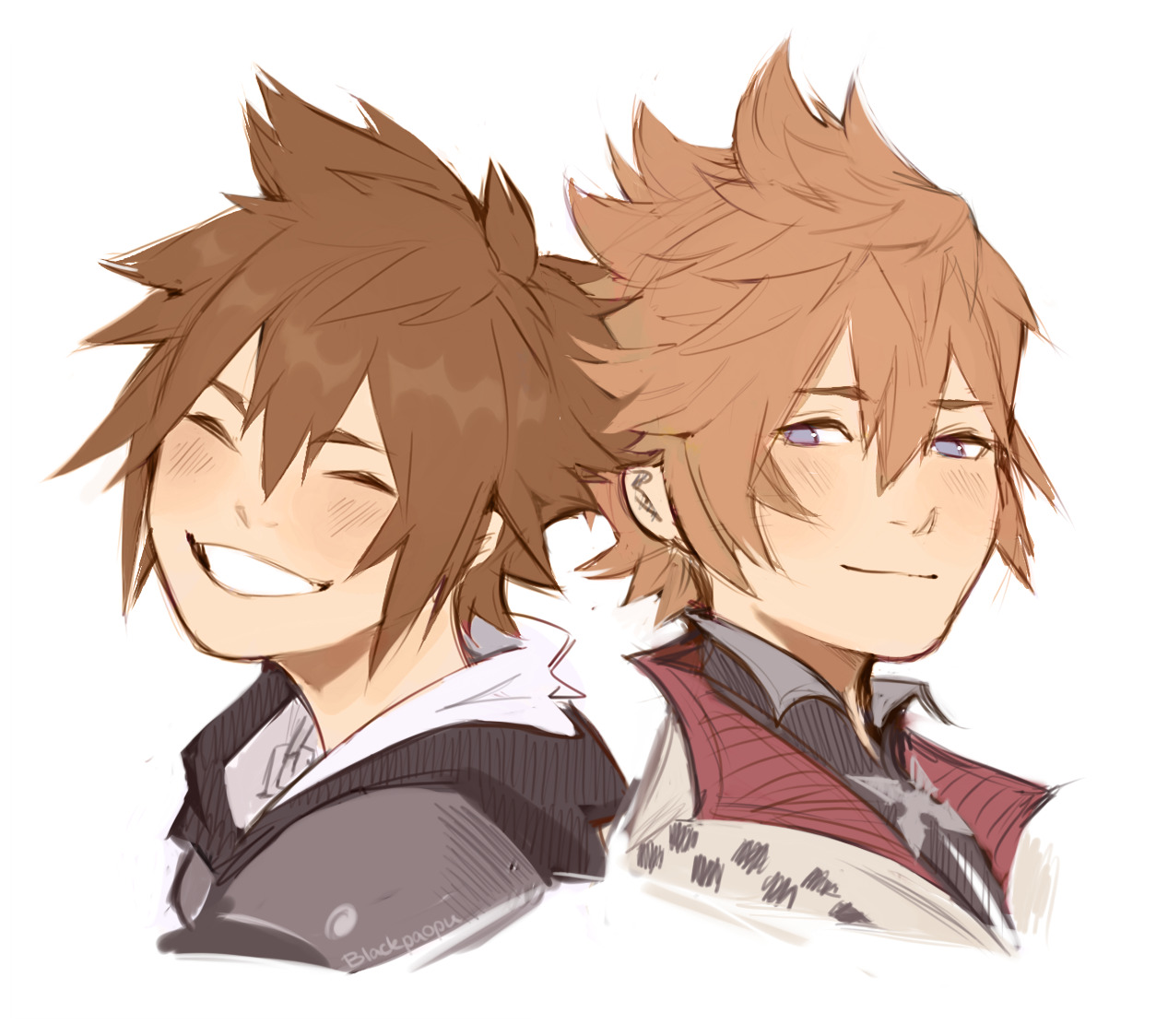 blackpaopu:  replaying all the khs made me remember how much i love these two