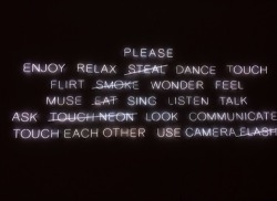 lemounade:  i went on a class trip to an art museum a while ago and the rules were put up like this 