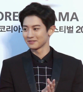 sefuns:Chanyeol at 2015 Korean Drama Awards: red carpet