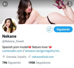 Elbellakitoconpauta:  Una Española Muy Putona Siguela En Twitter @Nekane_Sweet