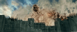 Titans in the new Shingeki no Kyojin live action trailer!More