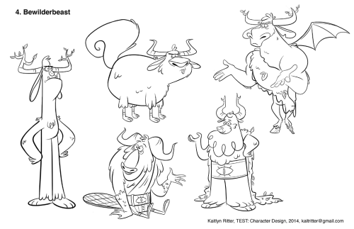 kritterart: So a couple months ago I tested for character design and boarding for Gravity Falls&hell