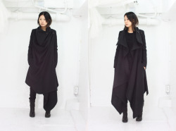 missing-light: (via 【楽天市場】【ANN DEMEULEMEESTER】ラップコート：セレクトショップ　Ｓｏｌｉｄ)