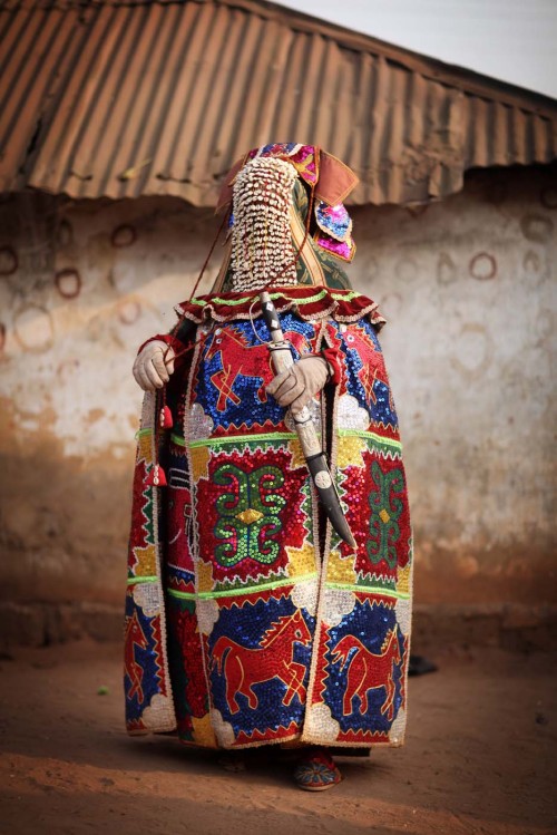 gazophylacium: Yoruba Egungun costumes.