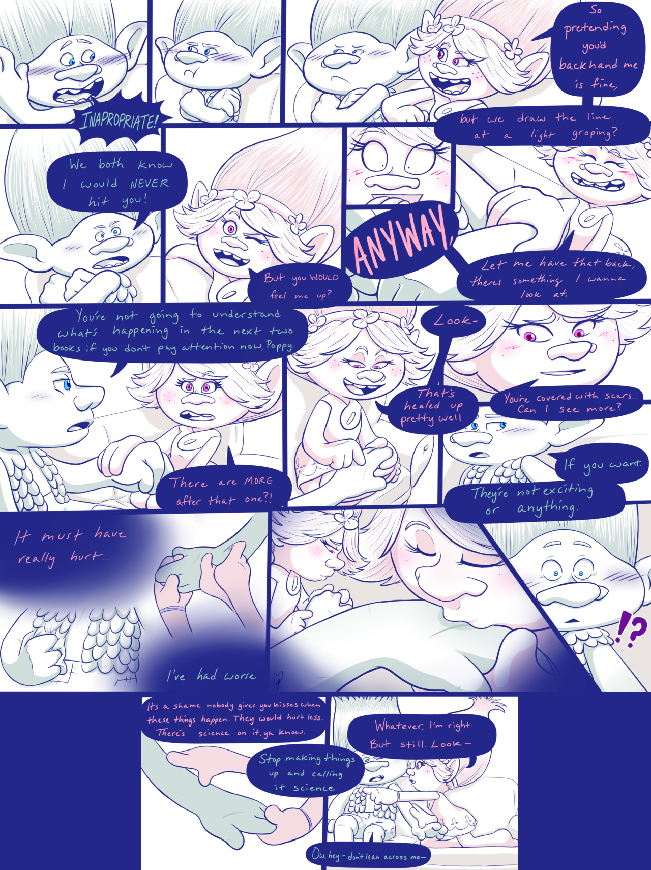 Page 5 :’)
I may have to post the saucy pages somewhere else lol