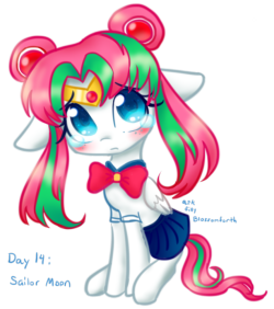 askfillyblossomforth:  Day 14: Sailor Moon