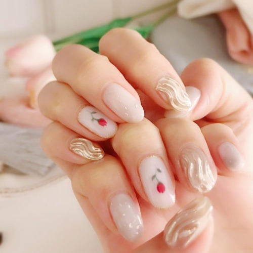 nostalgic アシスタント 住吉さん #nail #nails #nailart #ネイル #美甲 #ネイルアート #clou #nagel #ongle #ongles #unghia #ja