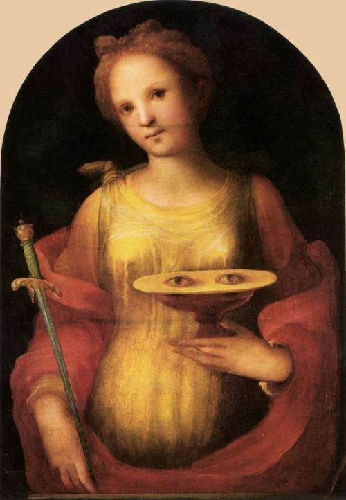 Saint Lucy, Domenico Beccafumi, 1521