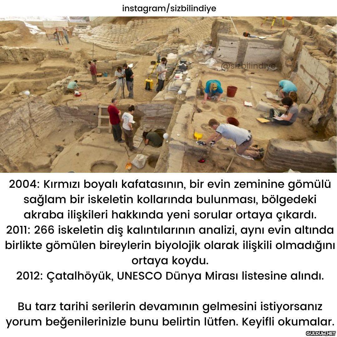 Çatalhöyük’ün benzersiz...