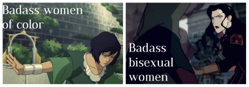 katara:hazel-luna-grace:Badass women of Avatarinspired by http://im-still-flying.tumblr.com/post/106