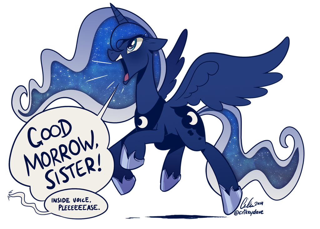 negativefade:  Luna by SupaCrikeyDave