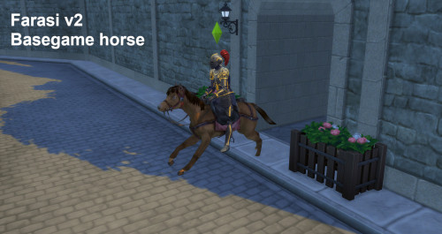  Farasi horse base game version 2Hello. I have finished version2 of the farasi horse. It has new ani