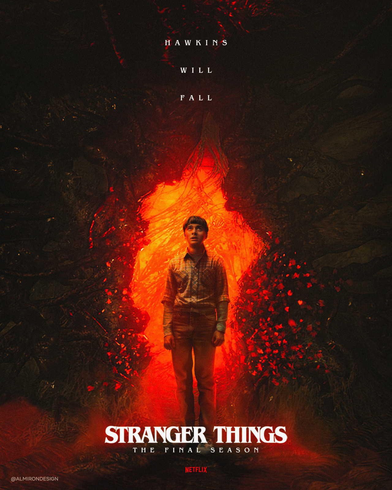 Stranger Things Season 5 Poster Final Season Poster Canvas –