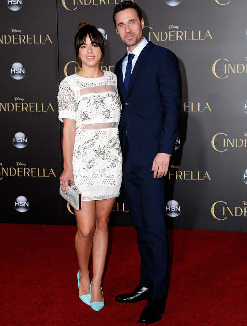 Benneton at the Cinderella Premiere