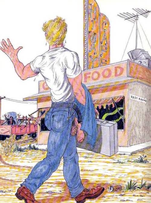 Biff Bound! - 3 - by Sean (John Klamik). This is the second illustrated story in a magazine format u