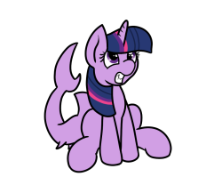 Mayhem-D:  Have A Colored Twilight Sharkle. (Pun © Of Xeni)The Original Lineart