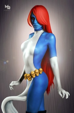 superheropinups:  Quality Cosplay Thursday Mystique