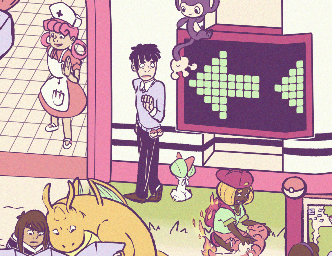 chai-bean: open 24/7!  I always loved the idea of Pokemon Centres as a central hub