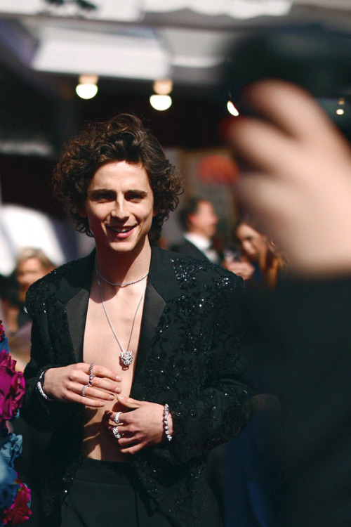 fassbender: TIMOTHÉE CHALAMET94th Annual Academy AwardsMarch 27, 2022 — Los Angeles, California 