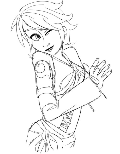 eona-art:Kingdom Hearts doodle dump I have no idea how to draw these kids
