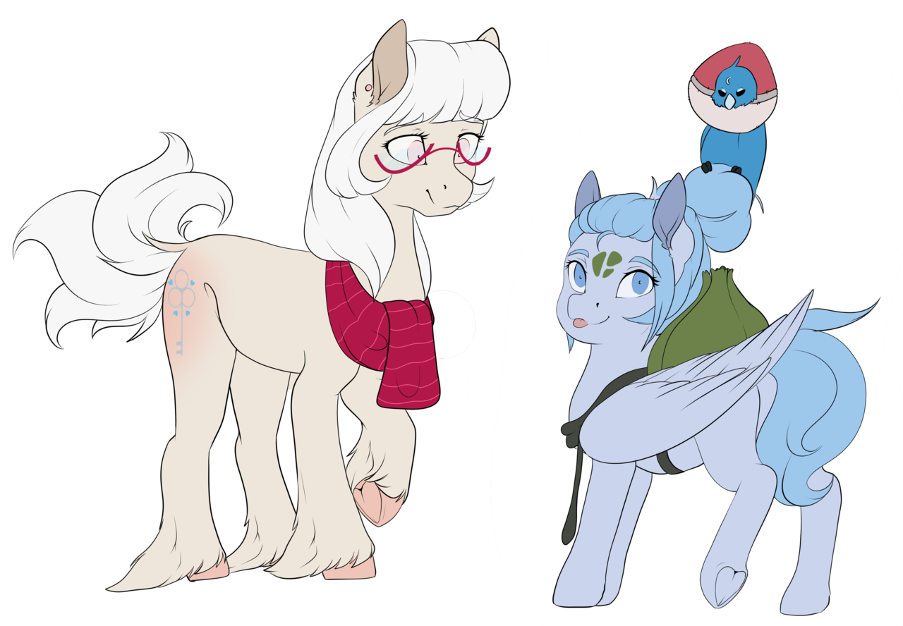 askbubblepop: These are so cute! Featuring:@shinyshaini@nemovonsilver@gameartsjoy