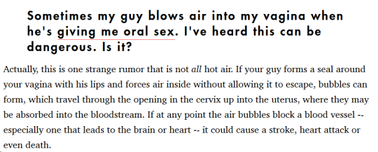 the-goddess-of-cupcakes:  “why don’t you want a guy to burp in your vagina, that